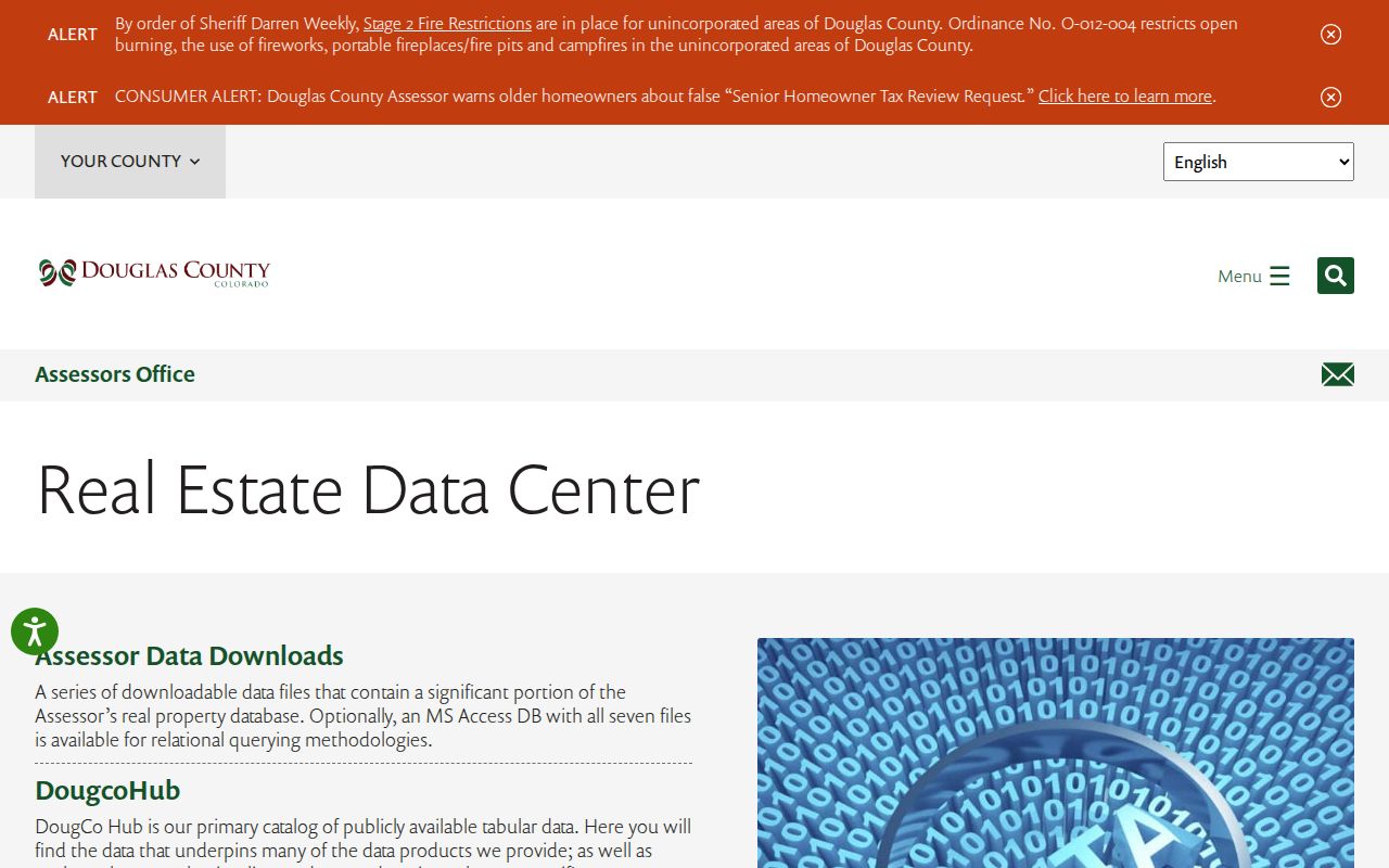 Douglas County ZIP code directory Assessor real-estate data center