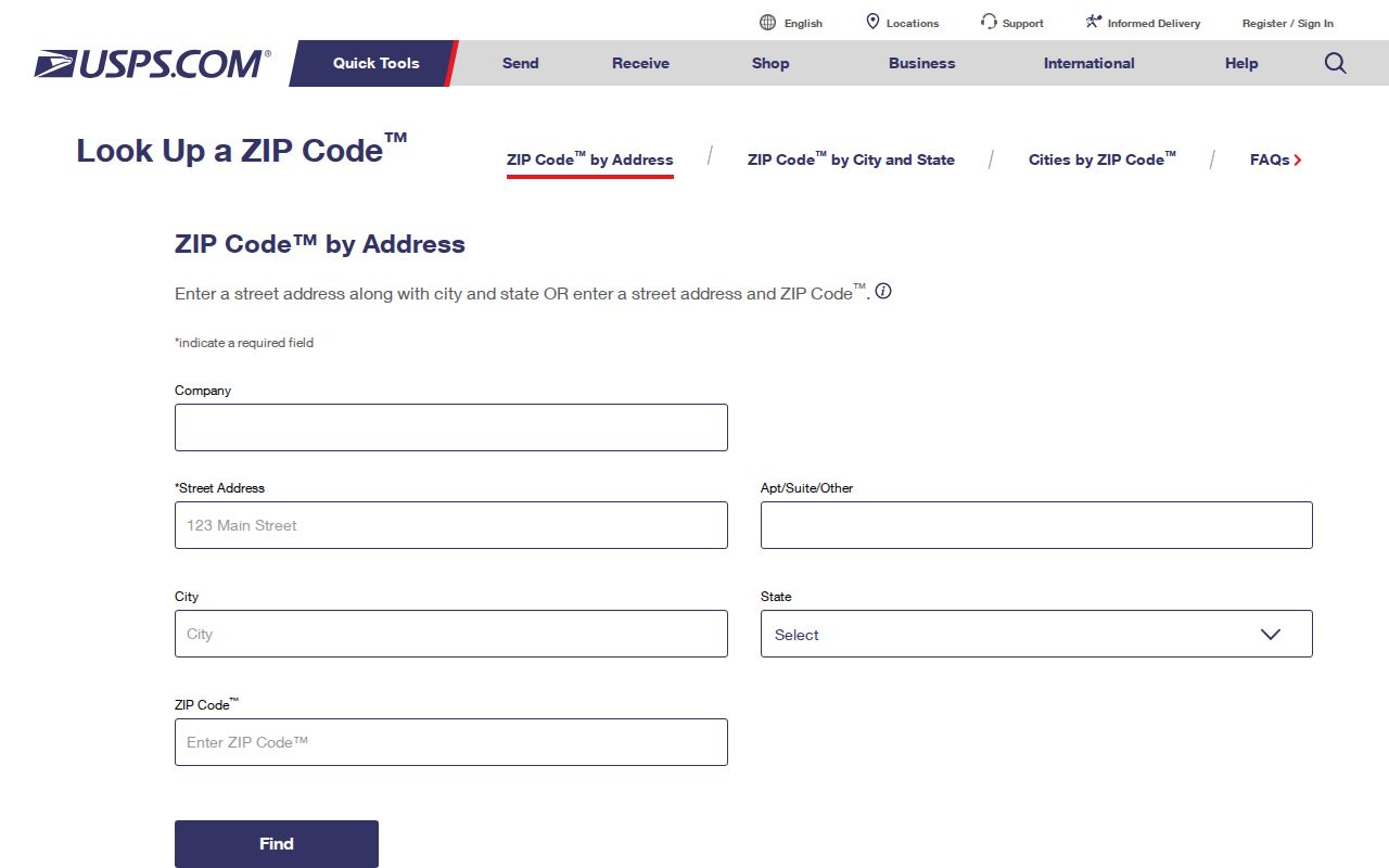 Douglas County ZIP code directory USPS address verification